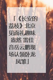 《长安的荔枝》北京见面礼趣味盎然 雷佳音岳云鹏现场认领卧龙凤雏