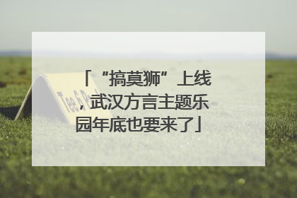 “搞莫狮”上线，武汉方言主题乐园年底也要来了