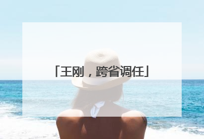 王刚，跨省调任