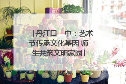 丹江口一中：艺术节传承文化基因 师生共筑文明家园