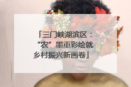 三门峡湖滨区：“农”墨重彩绘就乡村振兴新画卷