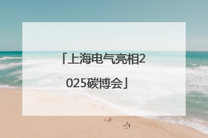 上海电气亮相2025碳博会