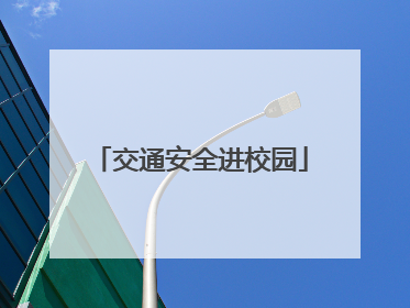 交通安全进校园