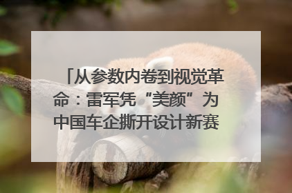 从参数内卷到视觉革命：雷军凭“美颜”为中国车企撕开设计新赛道｜封面车评