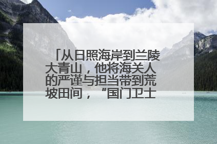从日照海岸到兰陵大青山，他将海关人的严谨与担当带到荒坡田间，“国门卫士”刘磊——让艾草长成“生钱草”