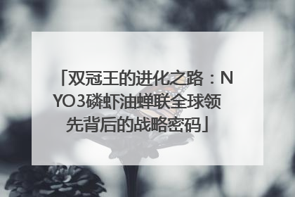 双冠王的进化之路：NYO3磷虾油蝉联全球领先背后的战略密码