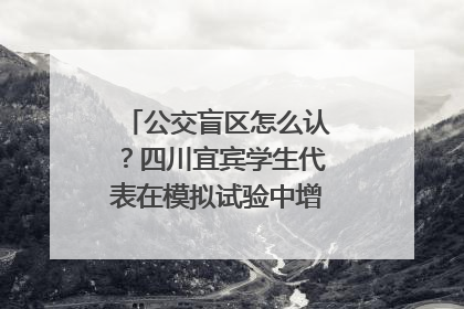 公交盲区怎么认？四川宜宾学生代表在模拟试验中增强乘车安全意识