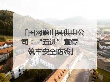 国网确山县供电公司：“五进”宣传 筑牢安全防线