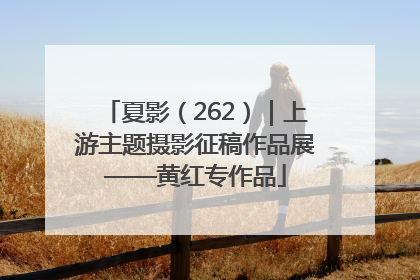 夏影（262）｜上游主题摄影征稿作品展——黄红专作品