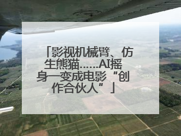 影视机械臂、仿生熊猫……AI摇身一变成电影“创作合伙人”