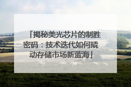 揭秘美光芯片的制胜密码：技术迭代如何撬动存储市场新蓝海