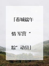 春城端午情 军营“粽”动员