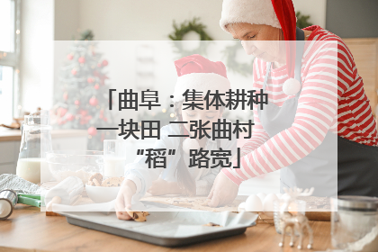 曲阜：集体耕种一块田 二张曲村“稻”路宽