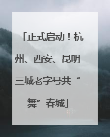 正式启动！杭州、西安、昆明三城老字号共“舞”春城