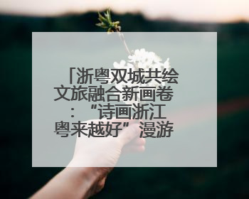 浙粤双城共绘文旅融合新画卷：“诗画浙江 粤来越好”漫游长廊主题推广活动在广州花城汇启幕