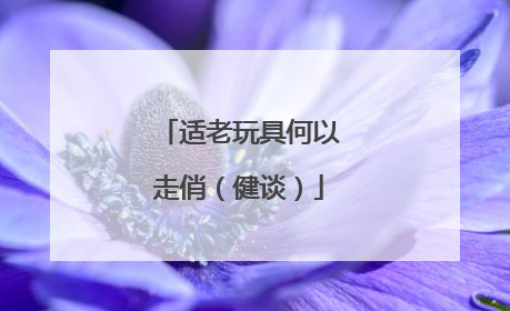 适老玩具何以走俏（健谈）