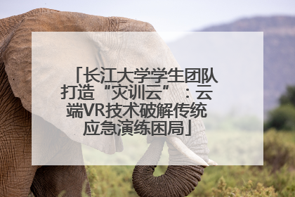长江大学学生团队打造“灾训云”：云端VR技术破解传统应急演练困局