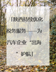陕西持续优化税务服务——为汽车企业“出海”护航