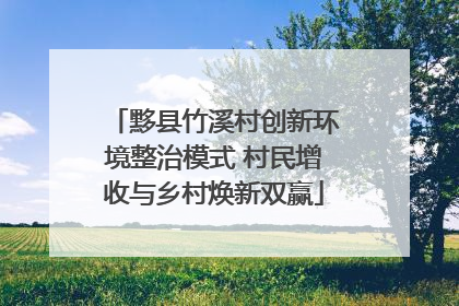 黟县竹溪村创新环境整治模式 村民增收与乡村焕新双赢