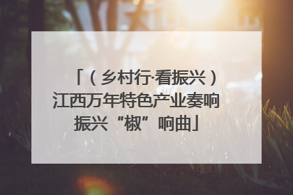 （乡村行·看振兴）江西万年特色产业奏响振兴“椒”响曲