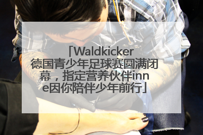 Waldkicker德国青少年足球赛圆满闭幕，指定营养伙伴inne因你陪伴少年前行
